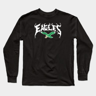 Heavy Metal Eagles Long Sleeve T-Shirt